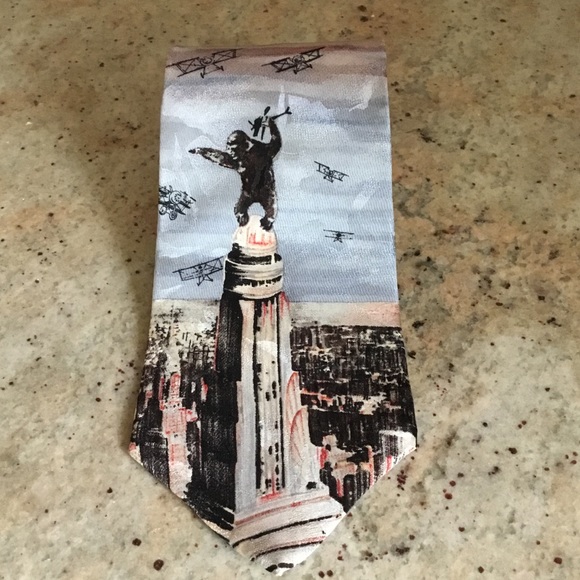 Vintage King Kong Silk Tie RKO Pictures 1992 - Picture 9 of 10